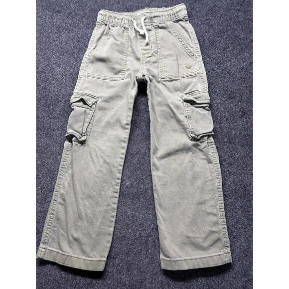 Roxy Girl-Fillie SIZE 7 - Olive GREEN Cargo pants - Picture 1 of 9